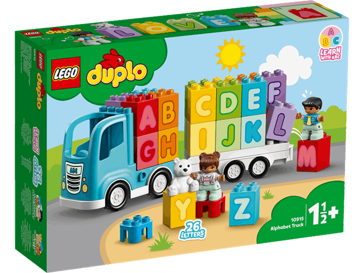 LEGO® DUPLO | Ciężarówka z alfabetem