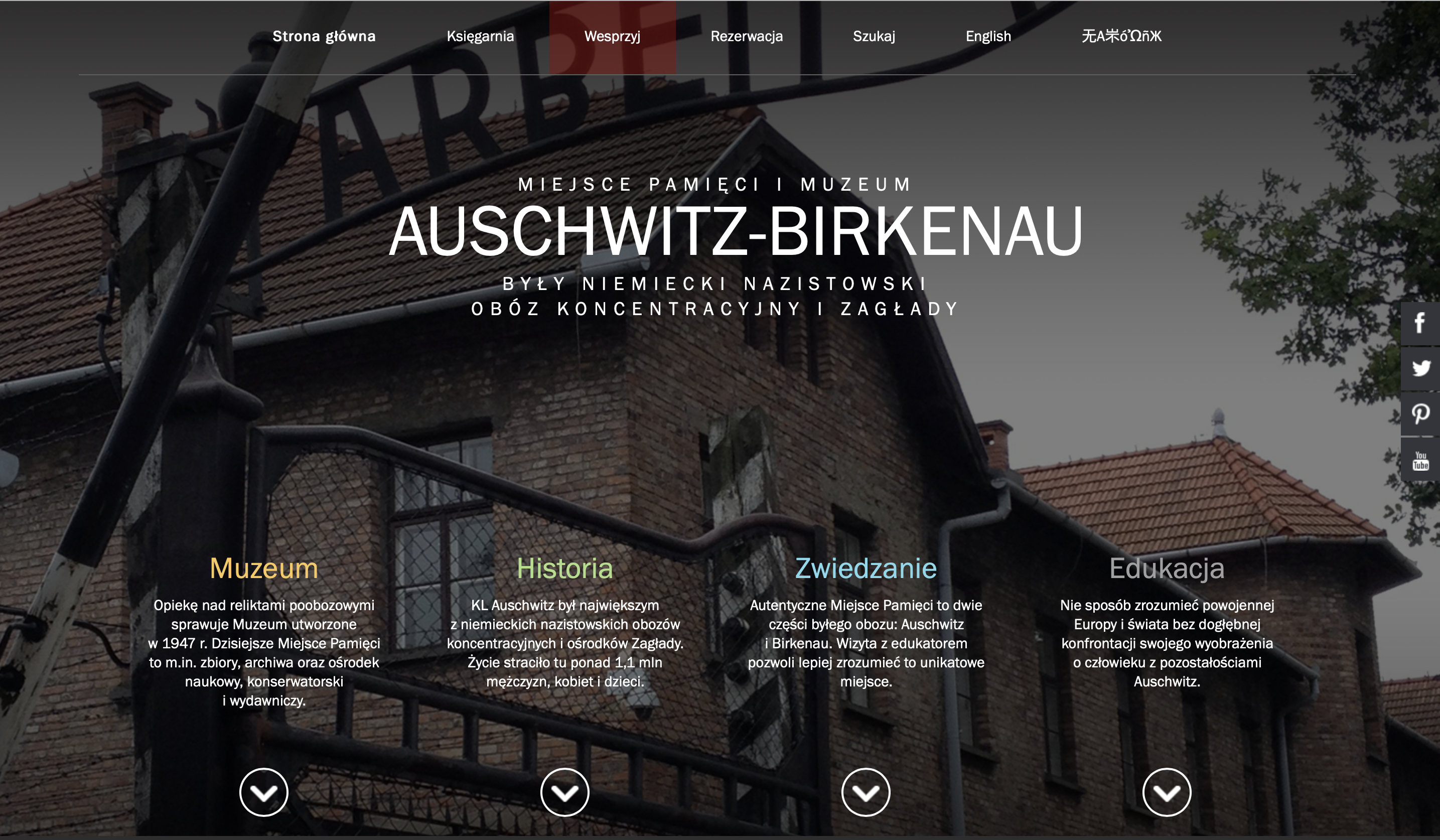 Muzeum Auschwitz - Birkenau Były Niemiecki Obóz Koncentracyjny