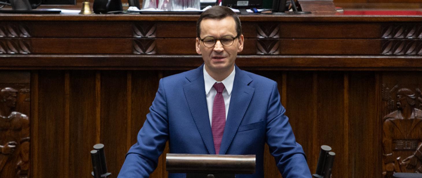 Premier w Sejmie- Tarcza antykryzysowa ma chronić firmy przed kryzysem gov_pl