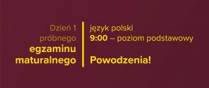 Arkusze do próbnego egzaminu maturalnego – język polski, poziom podstawowy gov-pl