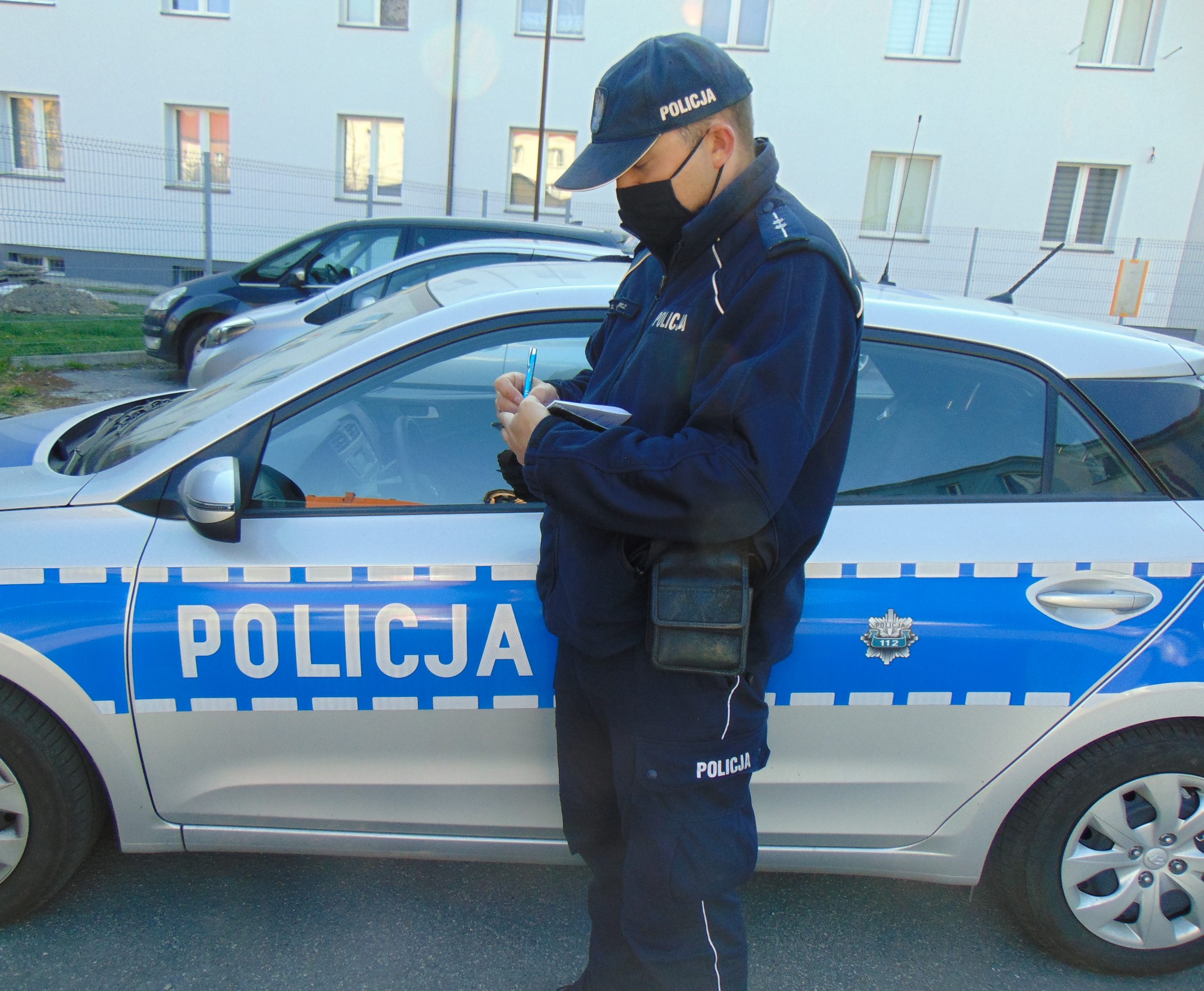 KPP Oświęcim policjant interwencja (2)