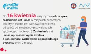 Od jutra obowiązek zasłaniania ust i nosa w przestrzeni publicznej powiat-oswiecim-pl