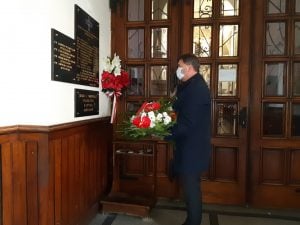 Oświęcim. 80. rocznica zbrodni na polskich jeńcach wojennych w 1940 roku w Związku Socjalistycznych Republik Radzieckich