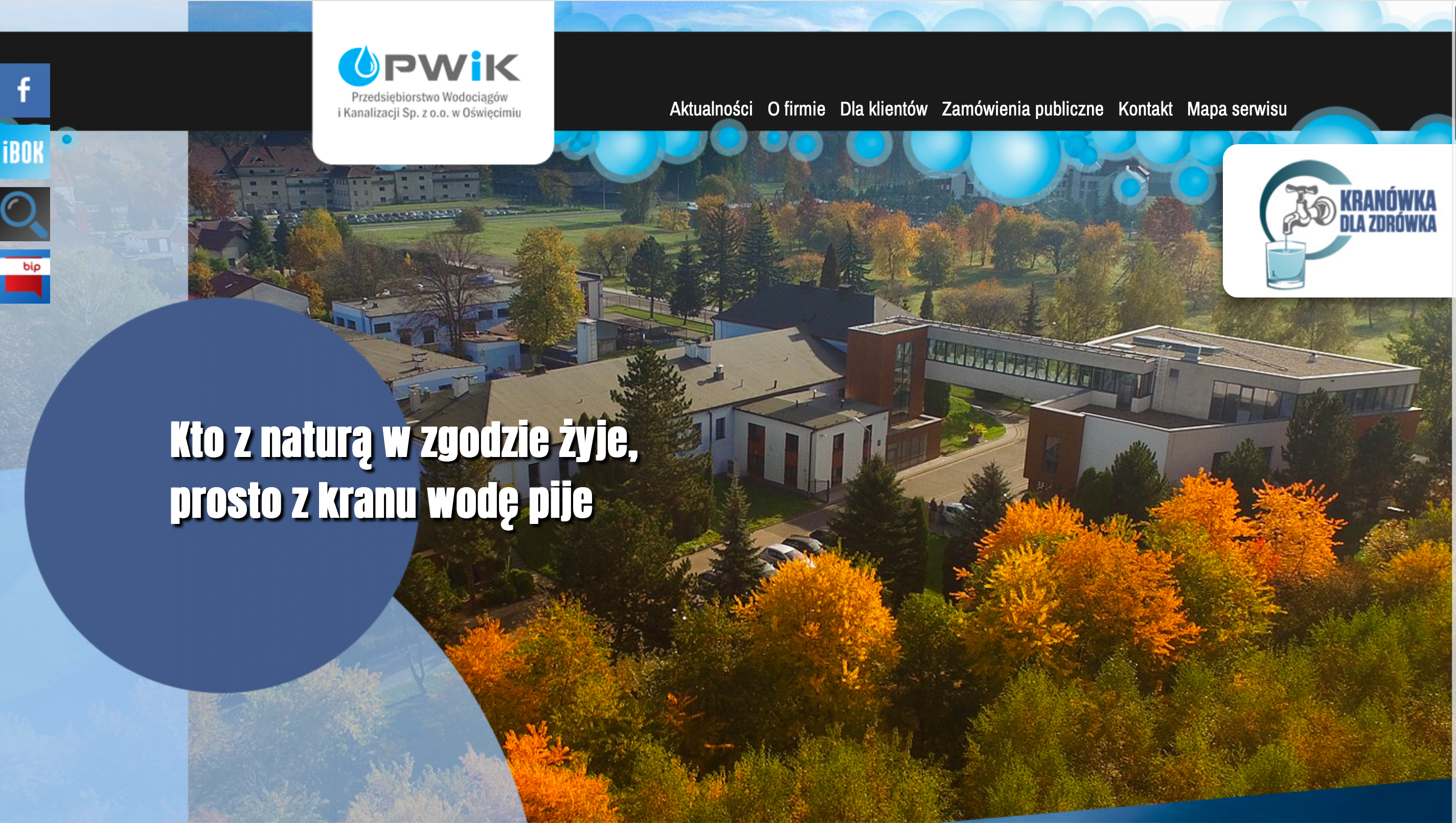 Przedsiębiorstwo Wodociągów i Kanalizacji Sp. z o.o. w Oświęcimiu www-pwik-oswiecim-pl