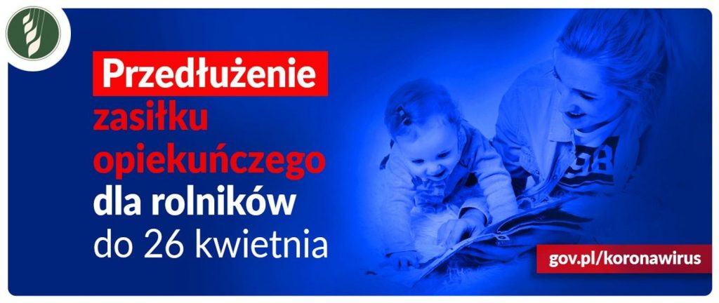 Przedłużenie zasiłku opiekuńczego dla rolników gov-pl