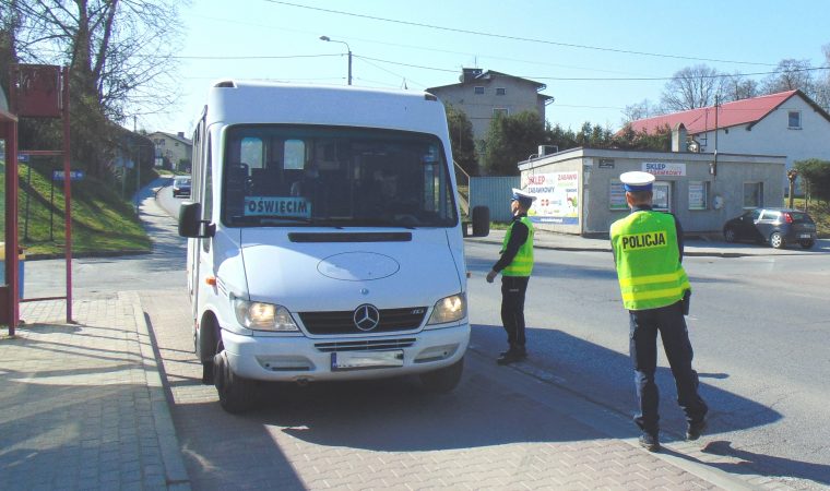 Wzmożone kontrole busów i autobusów na terenie powiatu powiat-oswiecim-pl