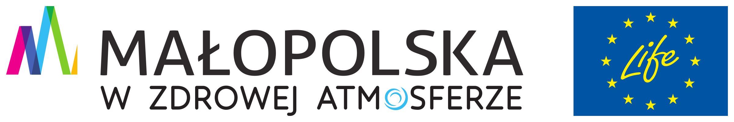 Malopolska w zdrowej Atmosferze Logo LIFE-IP_Malopolska