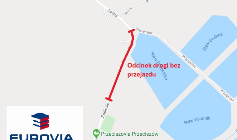 Kolejne utrudnienia związane z przebudową drogi powiatowej nr 1895K w Przeciszowie powiat oswiecim pl