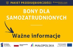 Małopolska Tarcza Antykryzysowa- 16 mln zł na bony dla samozatrudnionych w ramach pakietu przedsiębiorczości malopolska pl