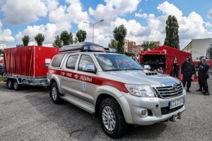 Małopolska Tarcza Antykryzysowa- 50 namiotów dla Ochotniczych Straży Pożarnych z regionu żrodlo malopolska pl