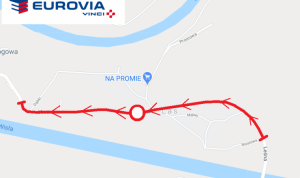 Położą asfalt na modernizowanym odcinku drogi powiatowej w Przeciszowie. Utrudnienia dla kierowców powiat oswiecim pl