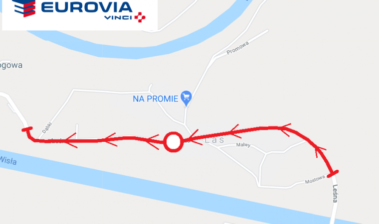 Położą asfalt na modernizowanym odcinku drogi powiatowej w Przeciszowie. Utrudnienia dla kierowców powiat oswiecim pl