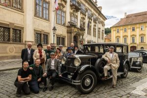 Prapremiera filmu Oświęcim-Praga na Rynku w Oświęcimiu