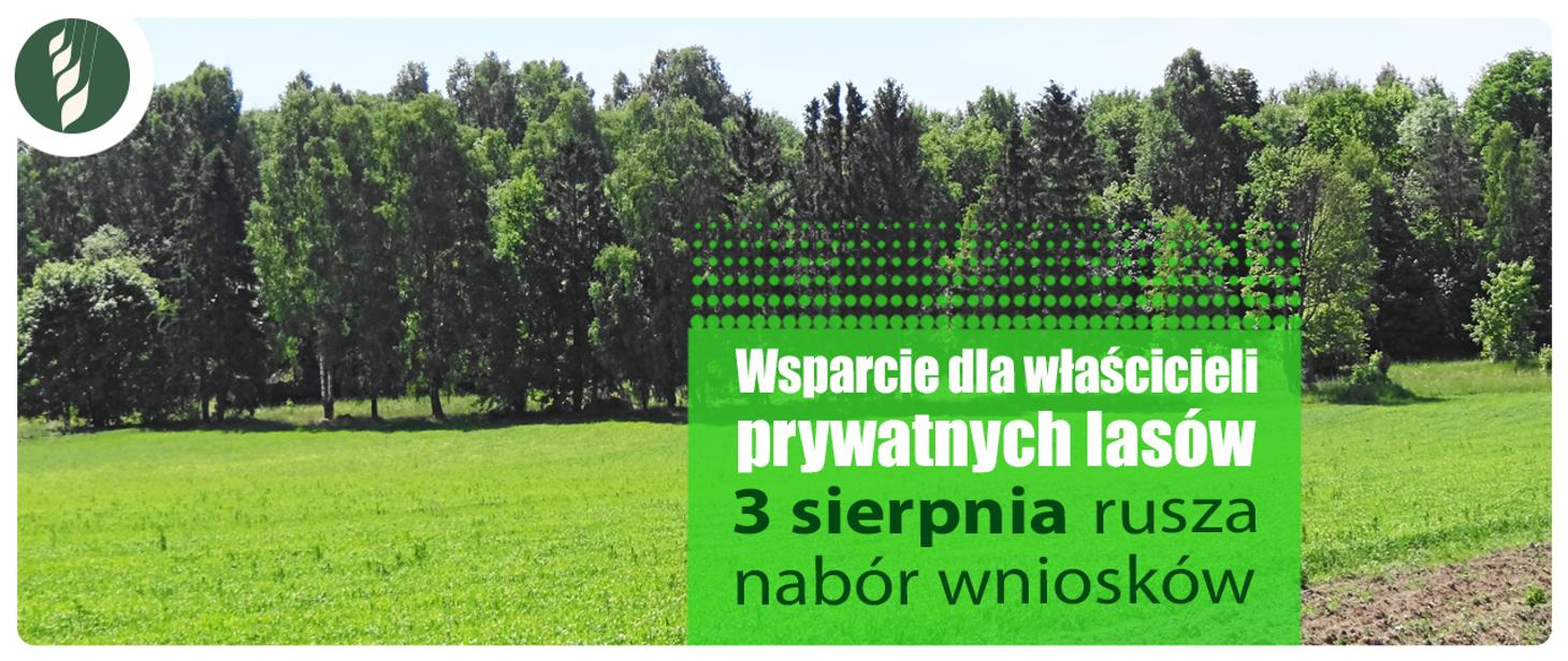 Wsparcie dla właścicieli lasów prywatnych Ministerstwo Rolnictwa i Rozwoju Wsi gov pl