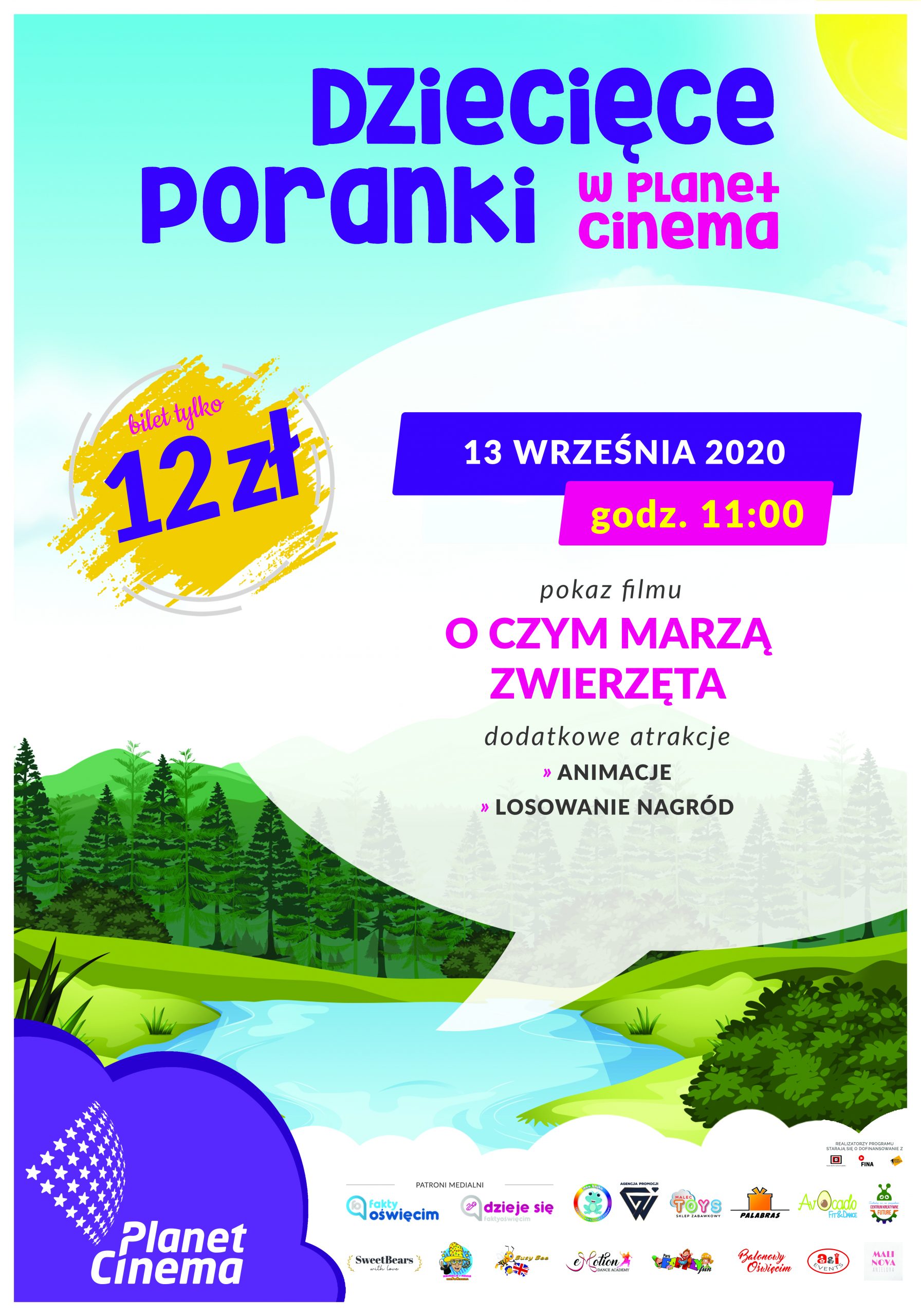 Dziecięce poranki Kino Planet Cinema Oswiecim infoOswiecim pl