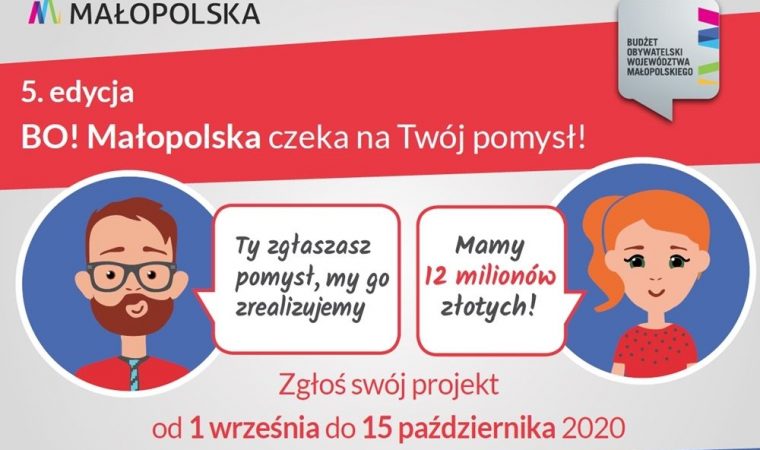 Zgłoś zadanie do Budżetu Obywatelskiego Województwa Małopolskiego powiat oswiecim pl