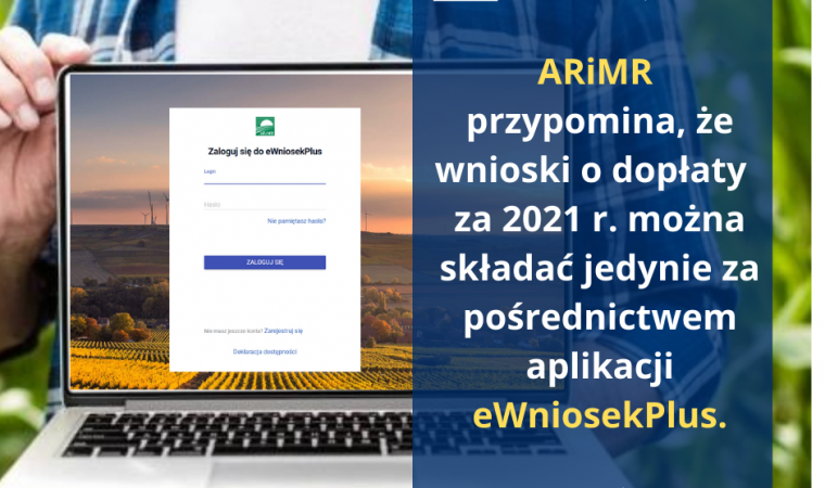 ARiMR Wnioski o dopłaty poprzez aplikację powiat oswiecim pl
