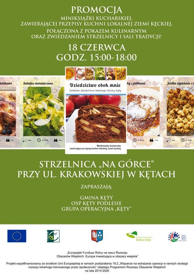 Zapowiada się pyszne, piątkowe popołudnie! Przyjdź i poznaj przepisy kuchni z gminy Kęty! kety.pl