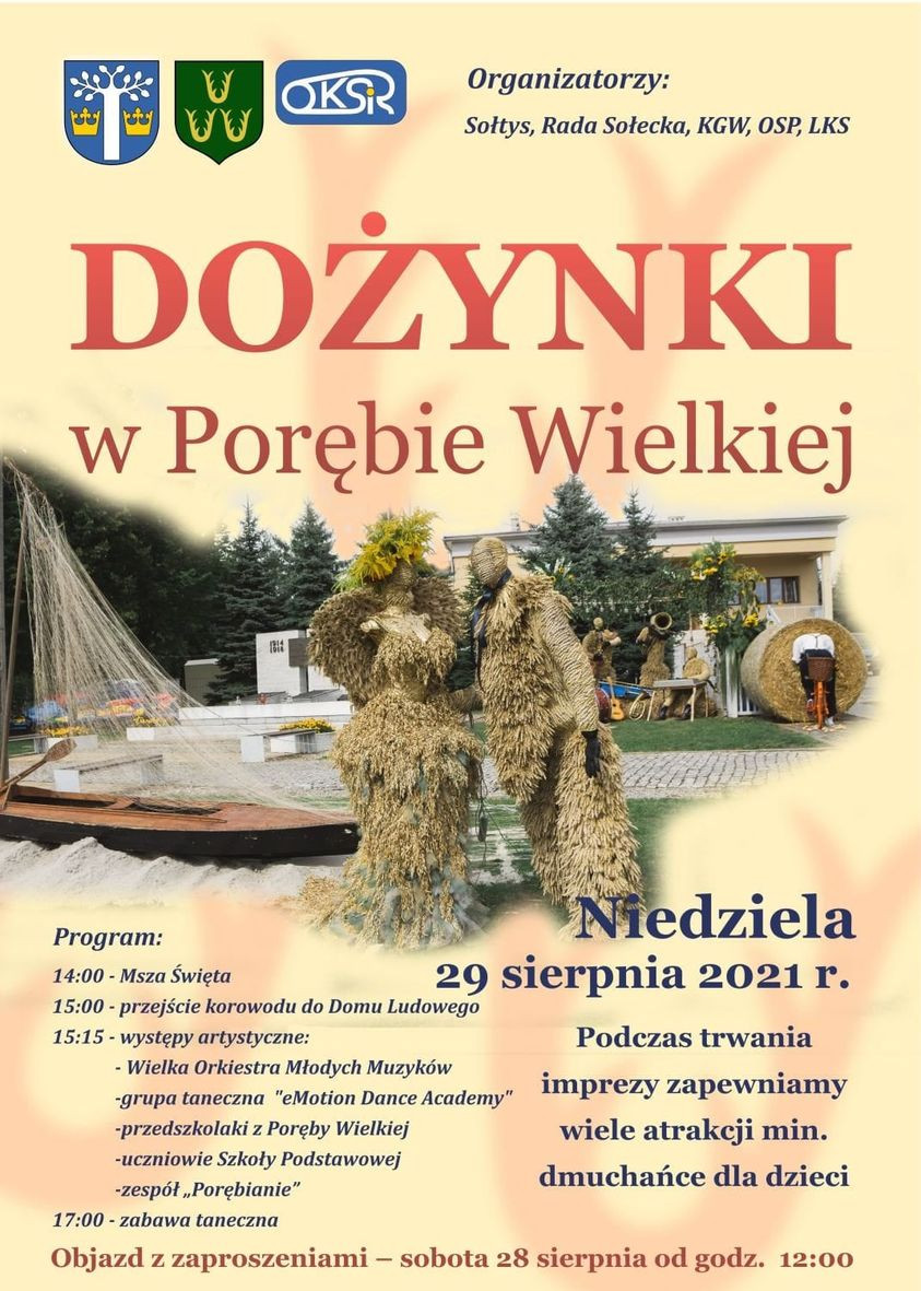 Dozynki 2021 Poręba Wielka Gmina Oswiecim InfoOswiecim.pl