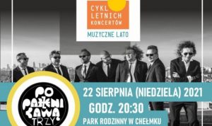 Koncert zespołu Poparzeni Kawą Trzy w Chełmku powiat oswiecim pl