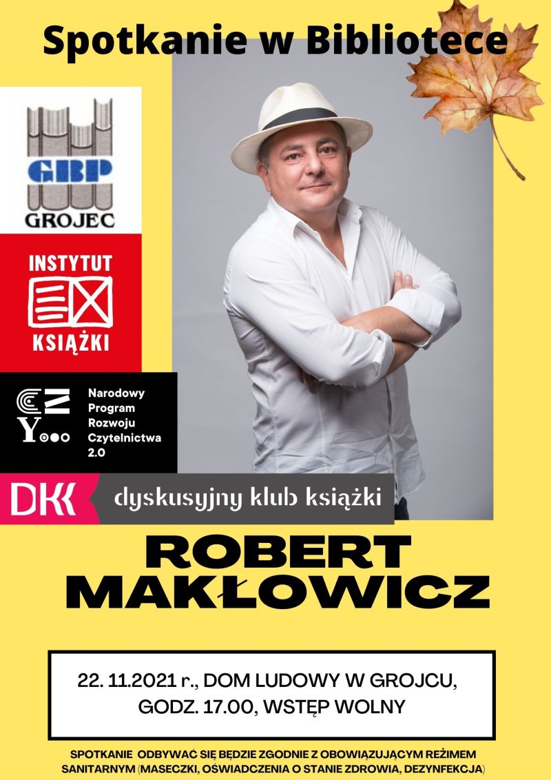 Robert Makłowicz w Bibliotece w Grojcu! gmina oswiecim pl