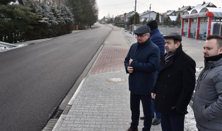 Powiat Oświęcimski - Zakończona przebudowa drogi powiatowej w Osieku
