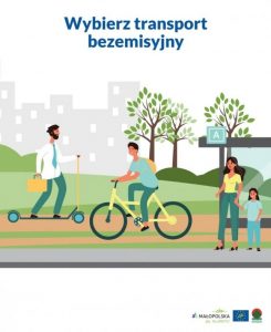 Małopolskie Wyzwanie „Tydzień dla klimatu”. Dzień 1- wybierz transport bezemisyjny malopolska pl