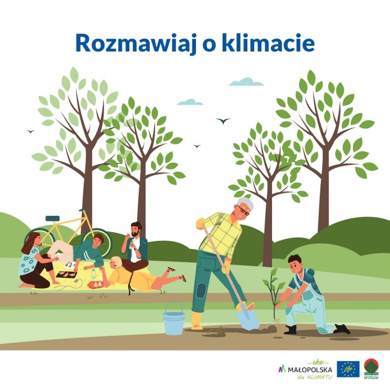 Małopolskie Wyzwanie „Tydzień dla klimatu”. Dzień 7- rozmawiaj o klimacie MALOPOLSKA PL