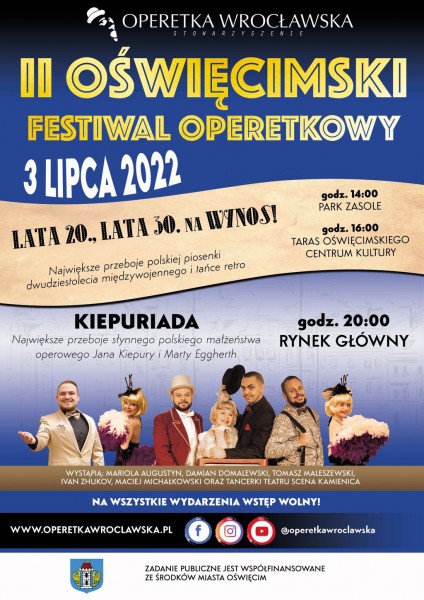 Oświęcimskie Centrum Kultury- II Oświęcimski Festiwal Operetkowyg ock org pl info oswiecim 7142d